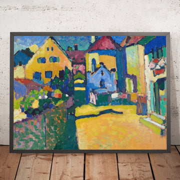 A framed image of 