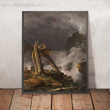 A framed image of 