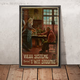 ‘t Wit Stoopke Vintage Drinks Advertising Poster by Ernest Godfrinon, 1910