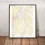 Old Map of Dillon Reservoir, Colorado by USGS, 1970 – Frisco, Blue River & Arapahoe National Forest