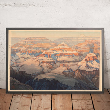 A framed image of 