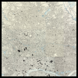 Mapa antiguo personalizado de Islington 
