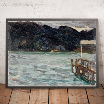 A framed image of 