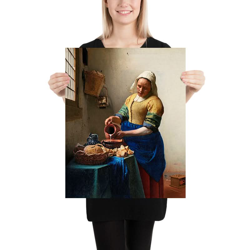 The Milkmaid by Johannes Vermeer, 1660