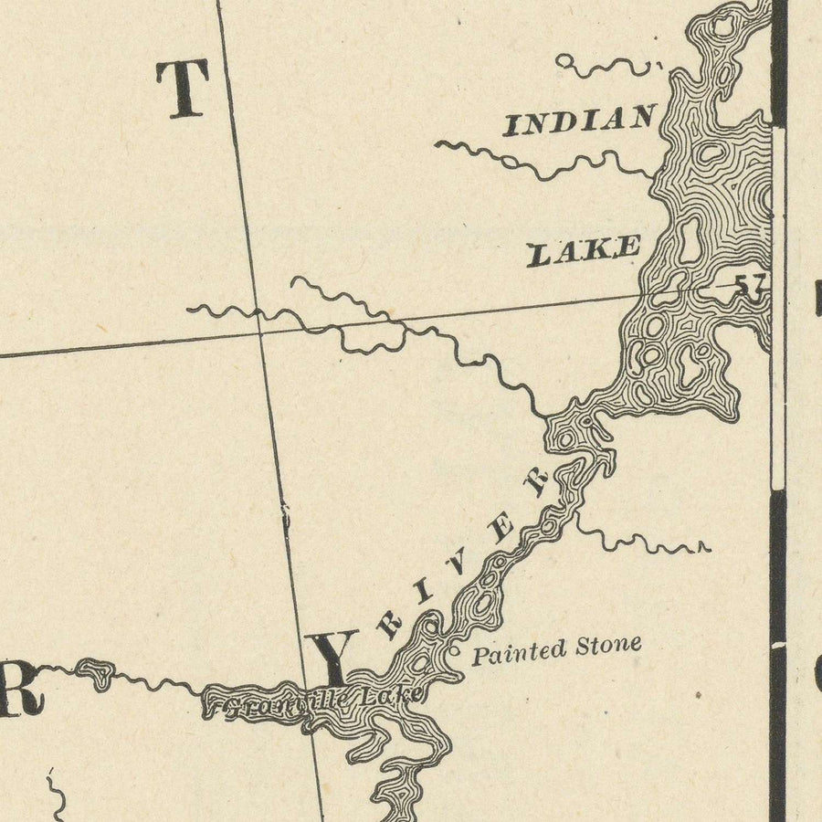 Antica mappa del territorio nord-occidentale del Canada di Cram, 1891: Edmonton, Calgary, ferrovie 