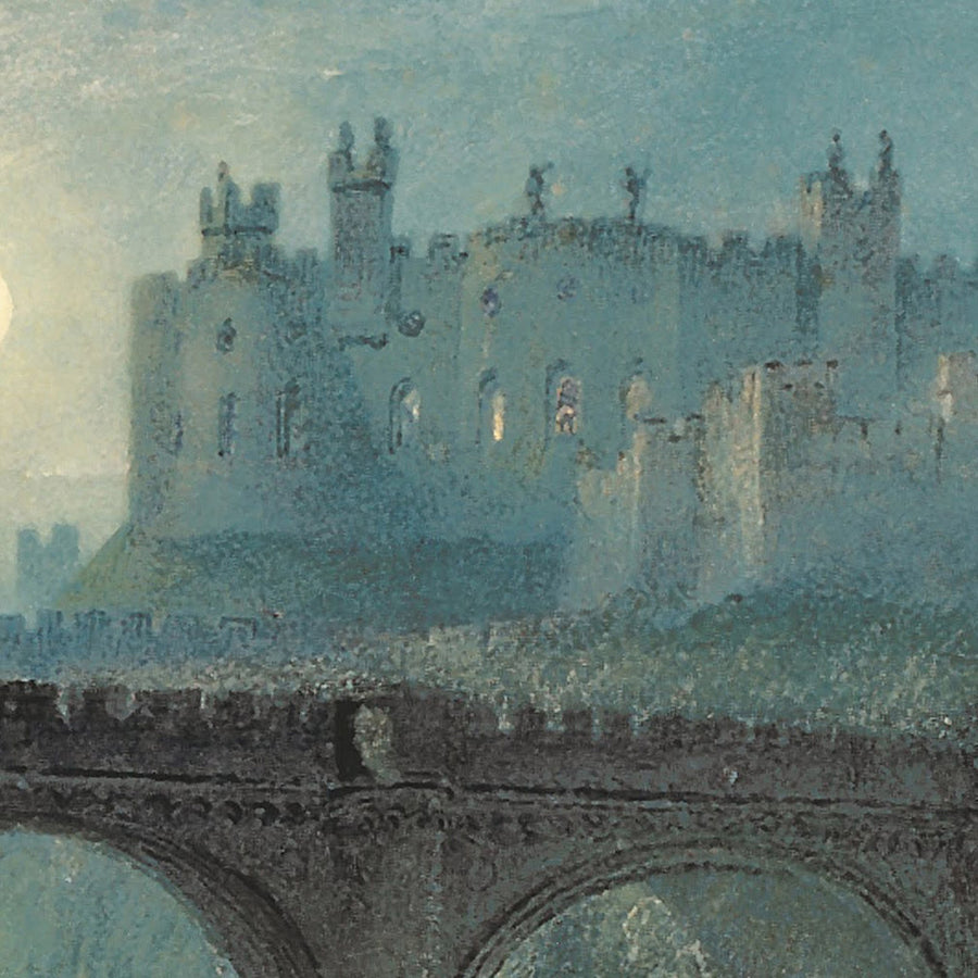 Castillo de Alnwick por Turner, 1829 