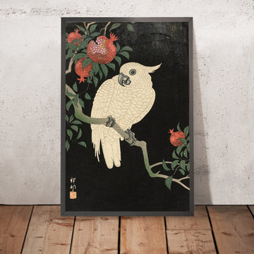 A framed image of 