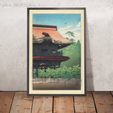 Kenchoji-Tempel in Kamakura von Hasui Kawase 1935 