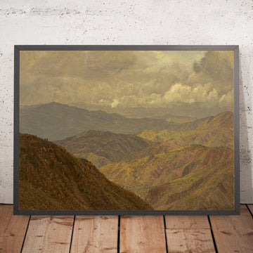 A framed image of 