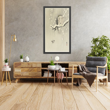 A framed image of 