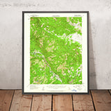 Old Map of Graeagle, California by USGS, 1956 – Blairsden, Feather River & Sierra Nevada
