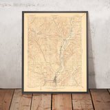 Old Map of Durango, Colorado by USGS, 1908 – Animas River, Silverton & San Juan National Forest