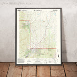 Map of Cuchara, Colorado by USGS, 1994 – Spanish Peaks, La Veta Pass & San Isabel National Forest