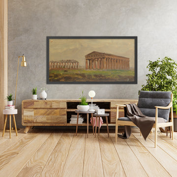 A framed image of 