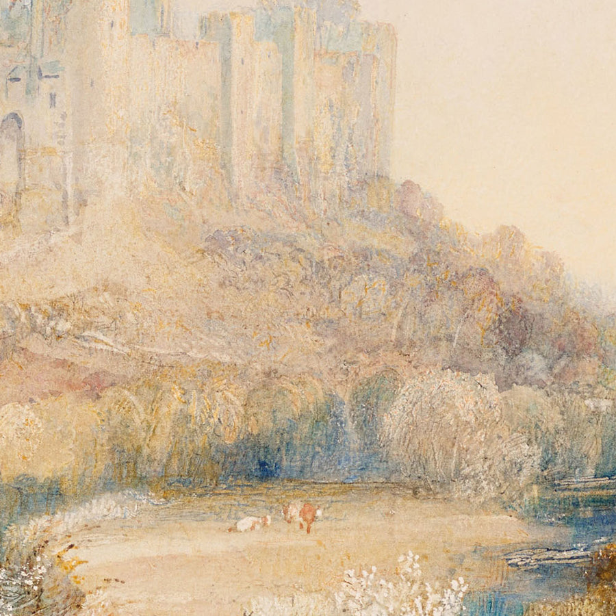 Château de Ludlow, Shropshire par Turner, 1833 