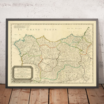 Ancienne carte du nord de l&