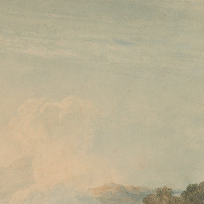 Lake Geneva and Mount Blanc by Turner, 1802