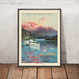 Reiseposter Annecy-See: PLM von F. Hugo d’Alesi, 1900 