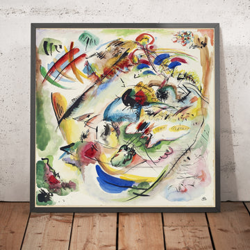 A framed image of 