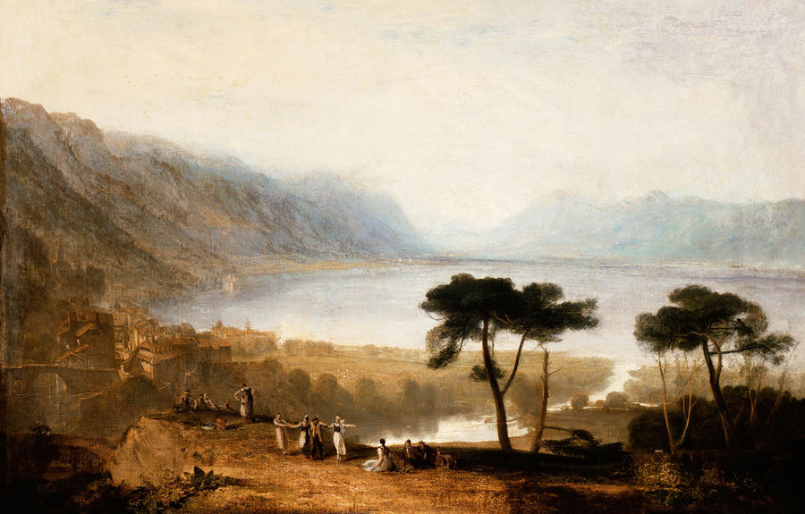 Genfersee von Montreux von Turner, 1810 