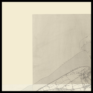 Una vecchia mappa Ordnance Survey di Rhyl