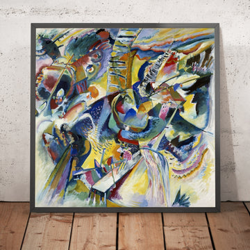A framed image of 
