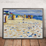 Holland – Strandkörbe by Wassily Kandinsky, 1904