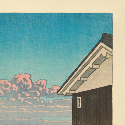 Morning in Yobuko, Hizen by Hasui Kawase, 1935