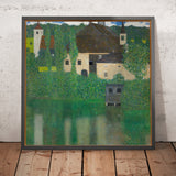 Water Castle (Kammer Chateau near Attersee I) by Gustav Klimt, 1908