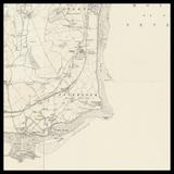 Mappa antica personalizzata di Barry 