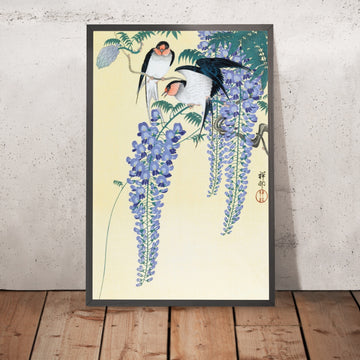 A framed image of 