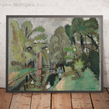 Le Petit pêcheur, Maintenon (The Little Fisherman, Maintenon) by Henri Matisse, 1918