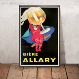 Allary Vintage Beer Poster by Jean d'Ylen, 1886