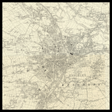Personalised Old Map of Keighley