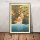 Chute d'eau Senju, Akame par Hasui Kawase, 1935 