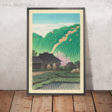 Morgen in Nishibira, Izu von Hasui Kawase, 1935 