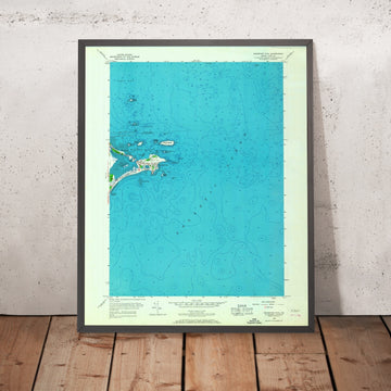 Old Map of Biddeford Pool, Maine by USGS, 1956 – Saco Bay & Kennebunkport