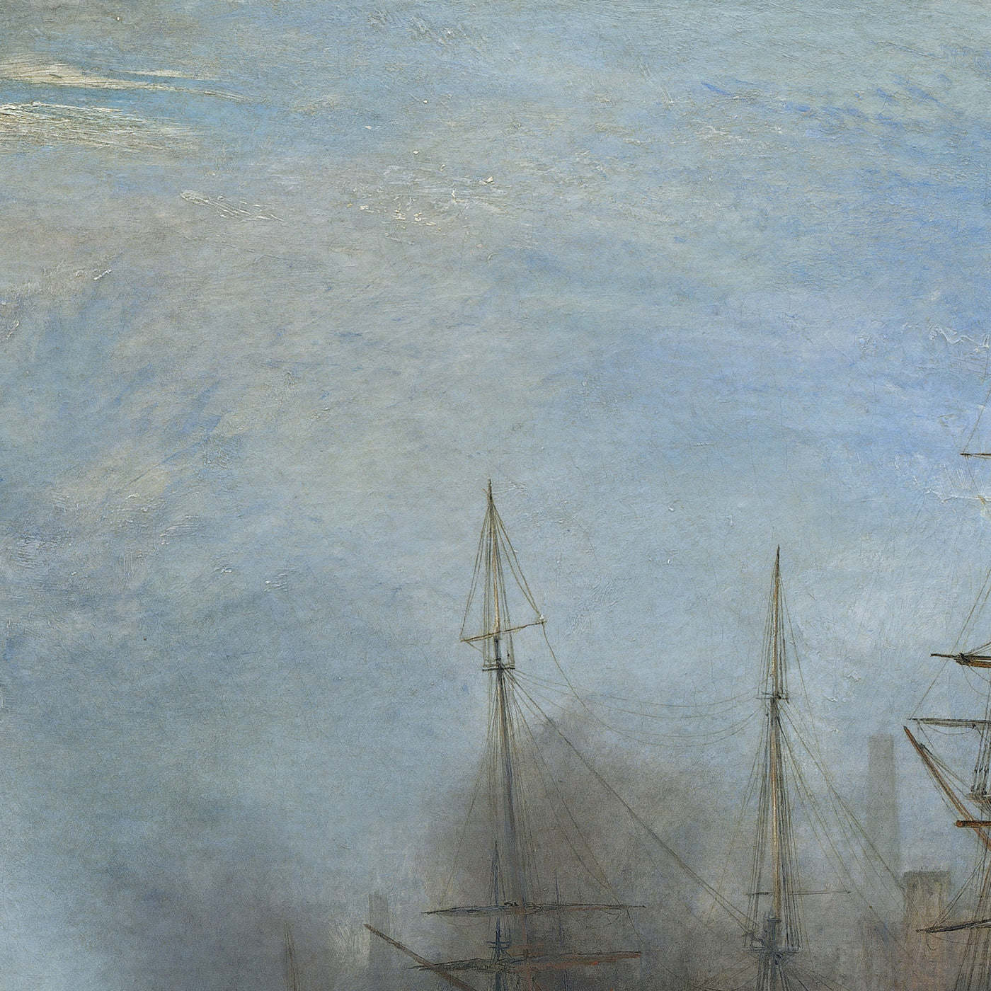 Keelmen Heaving in Coals by Moonlight by Turner, 1835