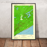 Old Map of Lutsen, Minnesota by USGS, 1959 – Lake Superior, Lutsen Mountains & Cascade River