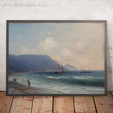 Seascape by Ivan Konstantinovich Aivazovsky, 1817