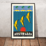 Póster de viaje de la Gran Barrera de Coral: Australia – Gran Barrera de Coral, Queensland por Gert Sellheim 