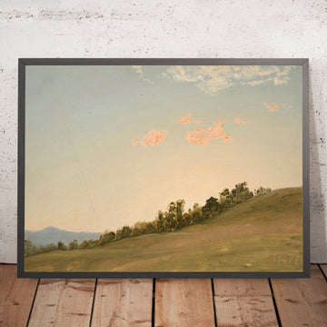 A framed image of 
