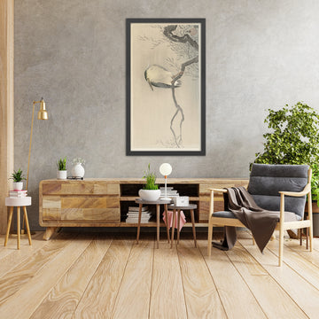 A framed image of 