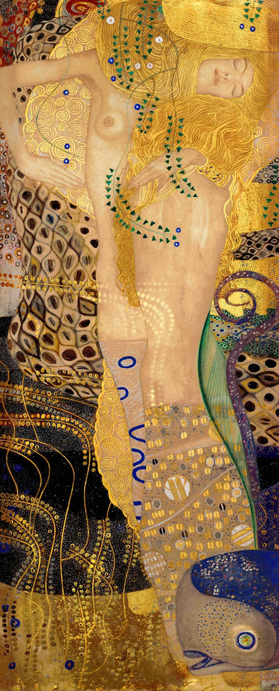 Girlfriends (Water Serpents I) by Gustav Klimt, 1904