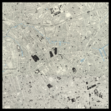 Mappa antica personalizzata di King's Cross 