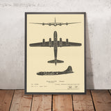 Tupolev Tu-4 (B-29 soviético ruso): Tabla de identificación de aeronaves soviéticas de la Guerra Fría, 1948 