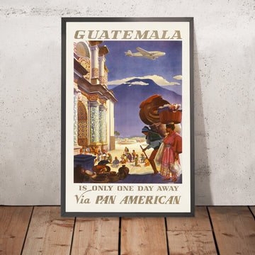 A framed image of 