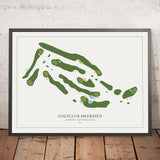Golfclub Meerssen: Modern Golf Course Map