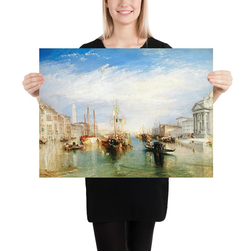 Venice, from the Porch of Madonna della Salute by Turner, 1835