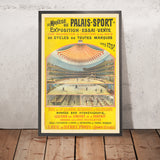 Paris Travel Poster: Le Manège Palais Sport by Paul Dupont, 1897
